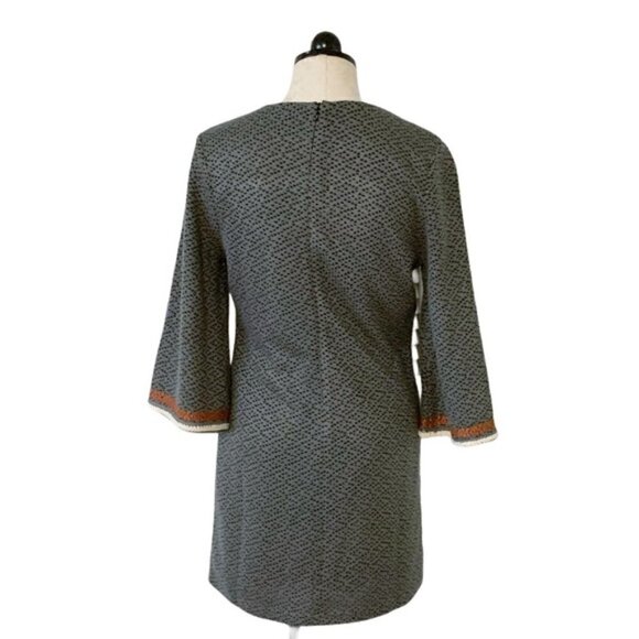Esley Embroidered Knit Sweater Dress M - Picture 7 of 10